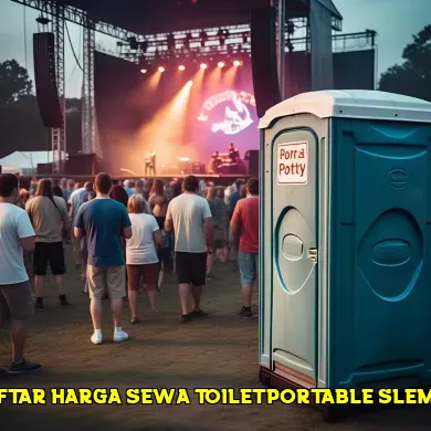 daftar harga sewa toilet portable sleman